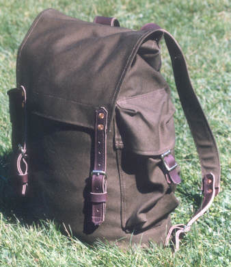 Custom hotsell canvas backpack